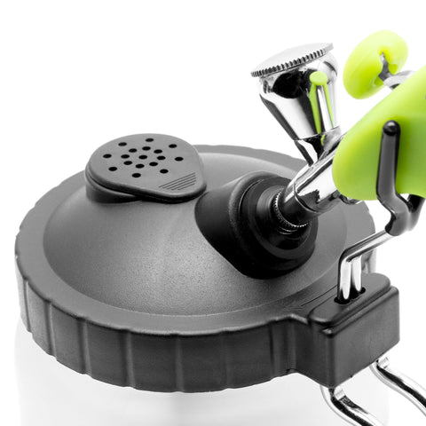 Professional Airbrush Cleaning Pot & Holder
