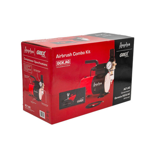 Angelus Airbrush Combo Kit - Airbrush + Compressor
