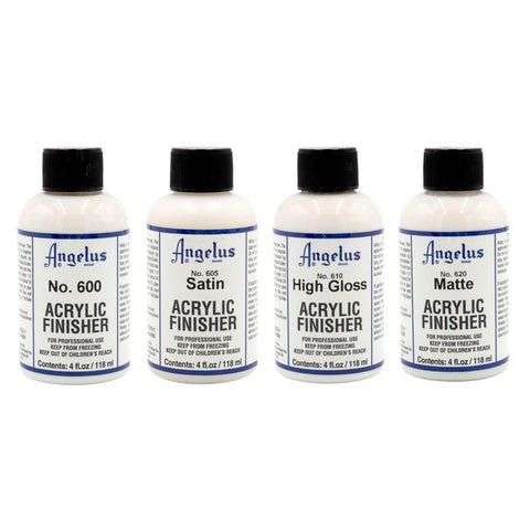 Acrylic Leather Paint for Shoes - 6 Color Leather Paint Kit with 5 Paint  Brushes (Deglazer & Finisher not Included) - Great Repair Finisher for