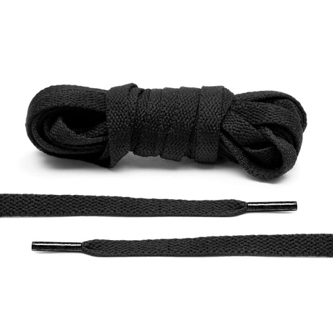 Black Jordan 1 Replacement Shoelaces by Lace Lab - Only $4.95/pair