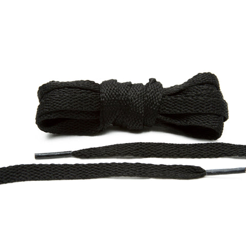 Lace Lab's Black Shoes Laces are a timeless piece for your sneaker game.