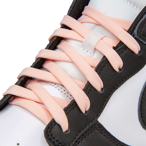 Blush Pink Nike Dunk Shoelaces by Lace Lab