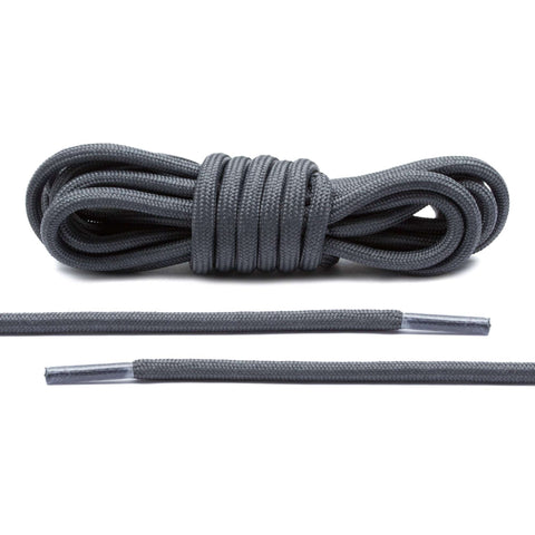 Charcoal Grey Rope Laces
