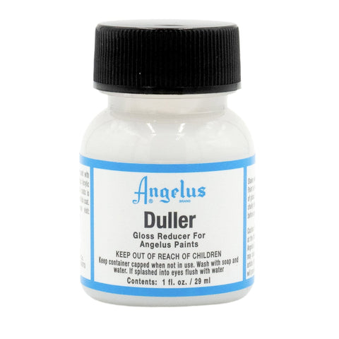Angelus Duller is mixed with Angelus Paint in order to reduce the amount of shine in the paint.