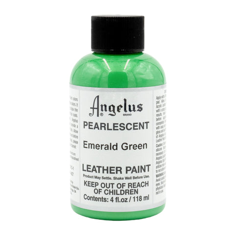 Angelus Pearlescent Emerald Green Paint - 4 oz.