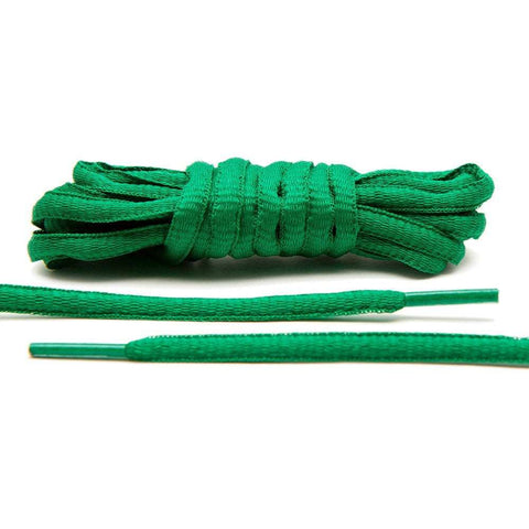 Kelly Green - Thin Oval Laces