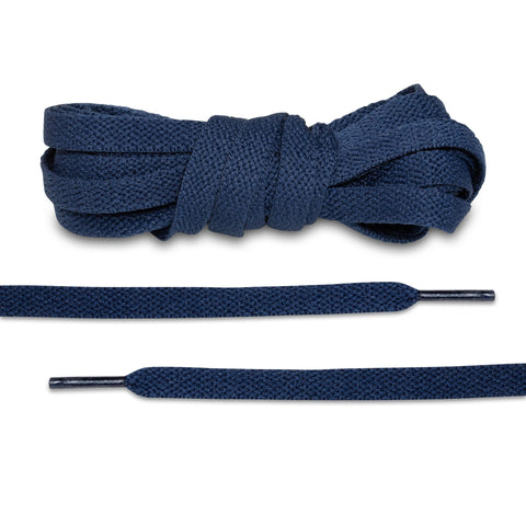 Navy Blue Jordan 1 Replacement Shoelaces by Lace Lab