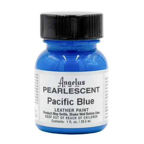 Inspired by the waves, Angelus Pearlescent Pacific Blue Paint will subtly change colors in the light.