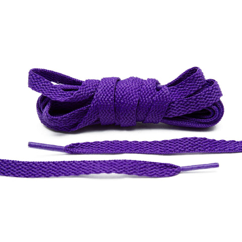The Lace Lab Purple Shoe Laces are perfect for your Lakers-themed customization.