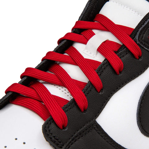 Red Nike Dunk Shoelaces by Lace Lab