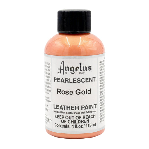 Angelus Rose Gold Pearlescent Paint - 4 oz.