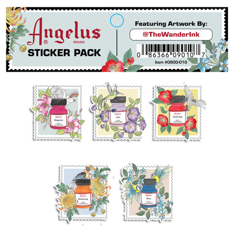 Angelus Sticker Pack, Pack of 5, Sneaker Series