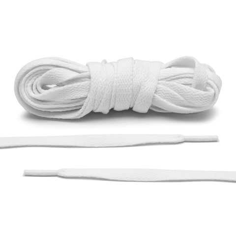 White Jordan 1 Replacement Shoelaces by Lace Lab - Only $4.95/pair