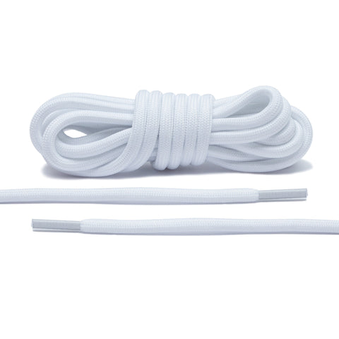 Cordones de cuerda blanca