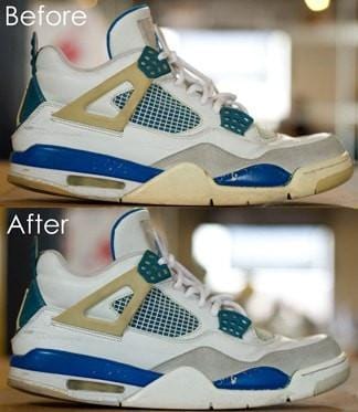 Applied Angelus Sole Bright to my 2014 J6 infrared. Before and